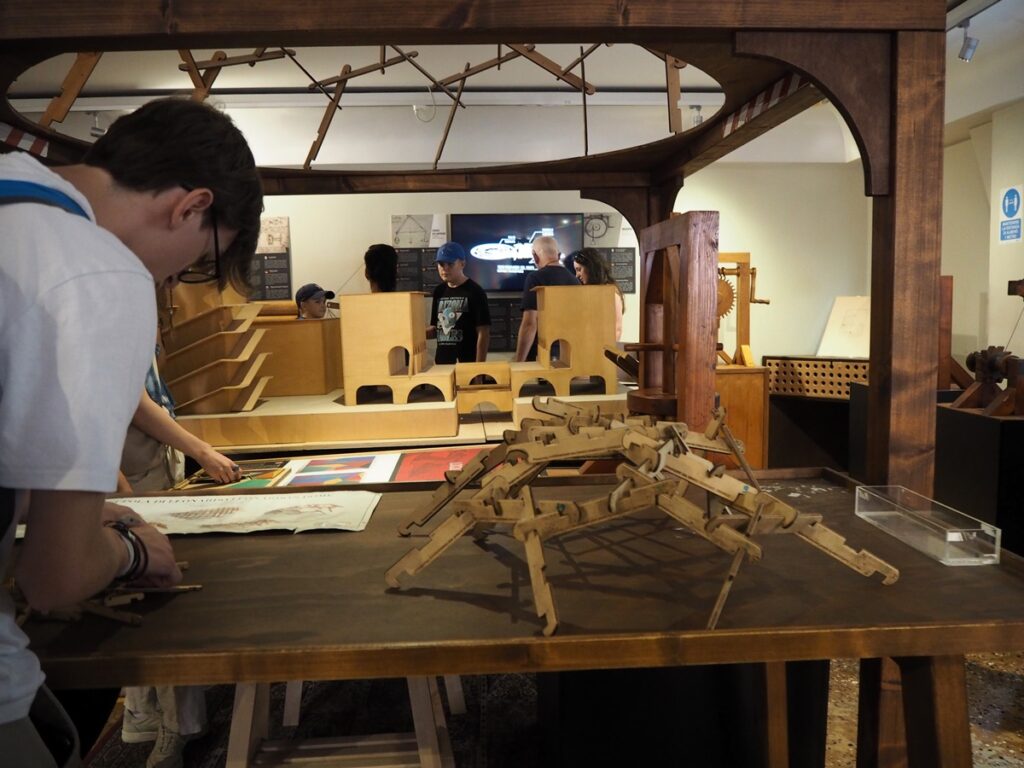 Leonardo da Vinci -museo - Kohti avaraa maailmaa