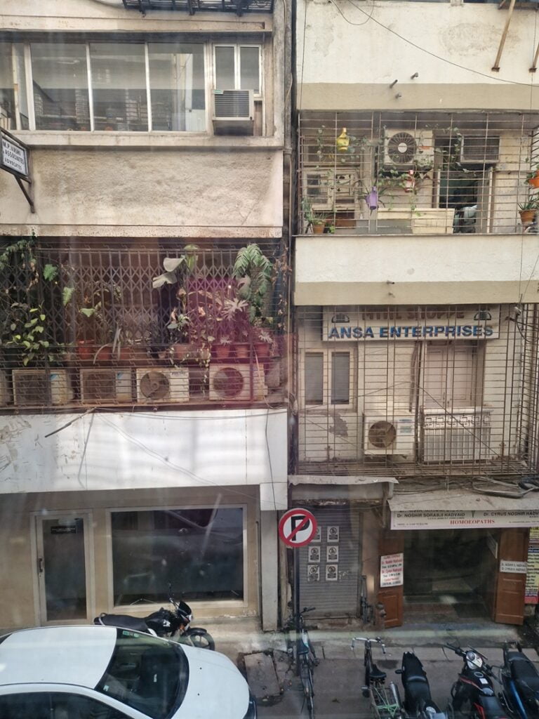 Fountain Inn - näkymä ikkunasta