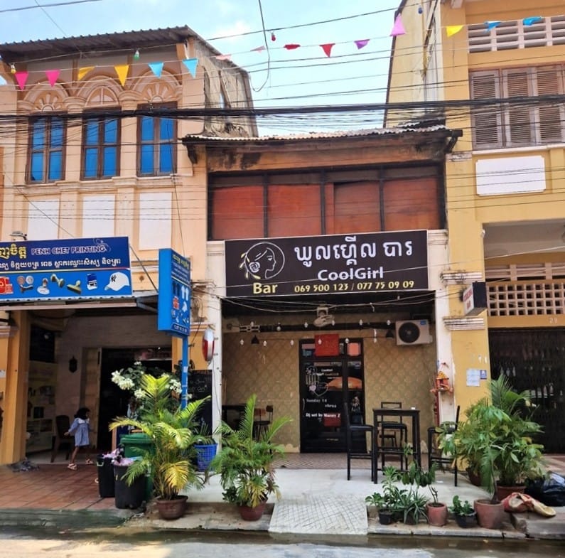 Ranskalaisia vaikutteita Art Deco -henkeen Kambodzan Kampotissa