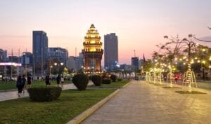 Phnom Penh - eläväinen pääkaupunki Mekongin varrella