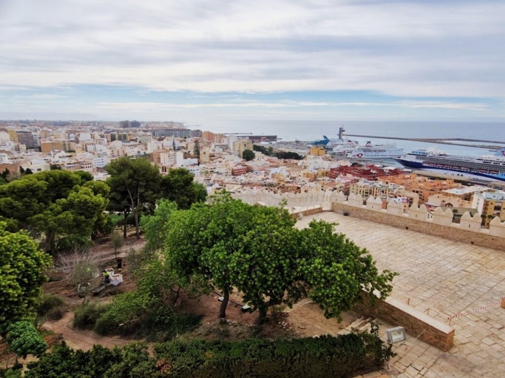 Alcazaba de Almería - Kohti avaraa maailmaa