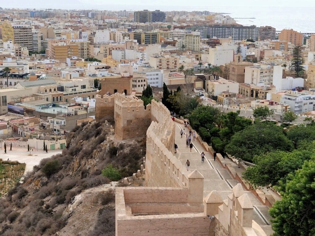 Alcazaba de Almería - Kohti avaraa maailmaa